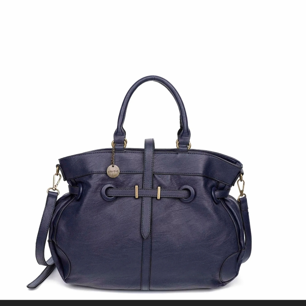 Navy Blue Satchel